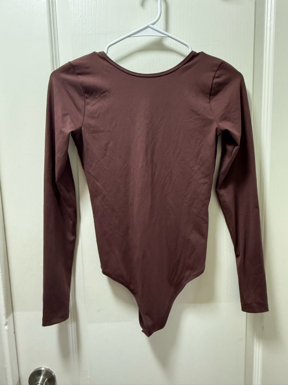 Abercrombie & Fitch Soft Af Collection Deep V Back Bodysuit
